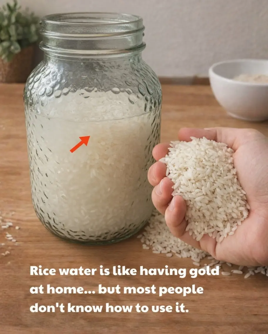What you think is just leftover water from rice may actually be “gold” at home.