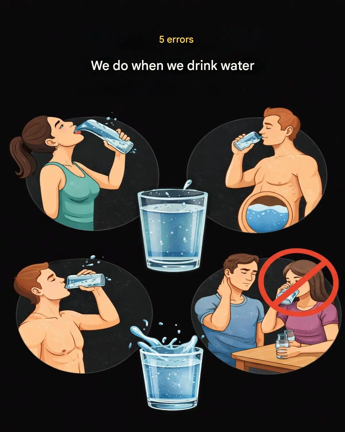 Doctors Warn About These 5 Common Mistakes When Drinking Water