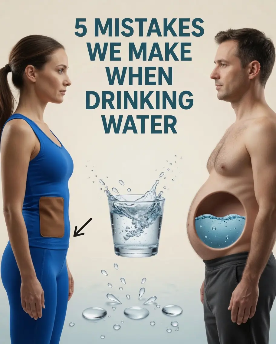 Doctors Reveal 5 Common Mistakes People Make When Drinking Water