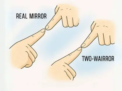 Safety tip: how to identify a real mirror versus a two-way mirror in changing rooms