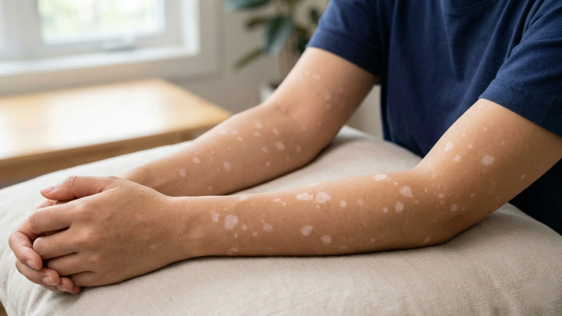 If you’ve noticed white spots on your arms or legs, here’s what your skin may be trying to tell you