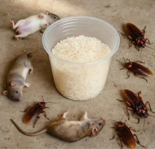 This will make rats and cockroaches disappear, all in the same day