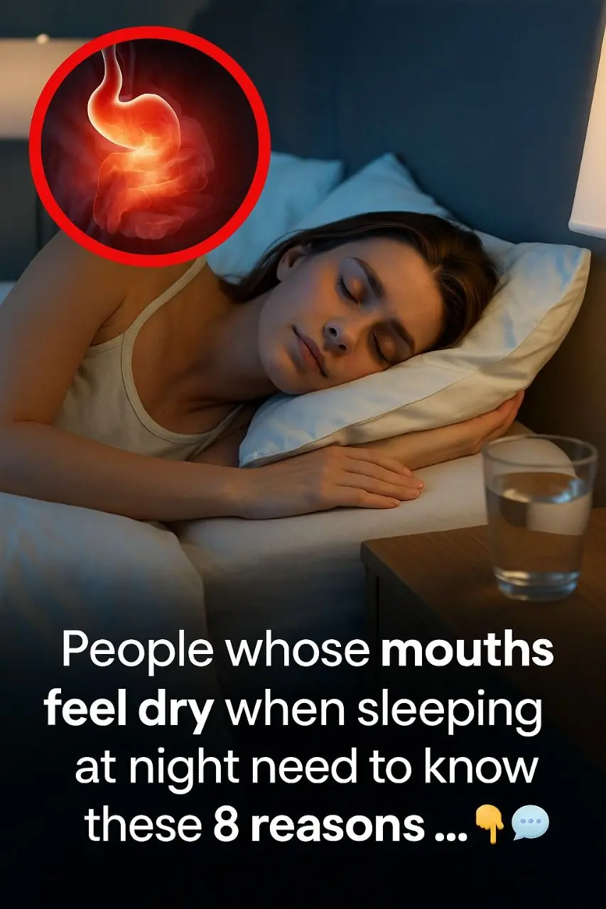Dry Mouth While Sleeping? These Everyday Habits Could Be the Cause
