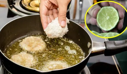 Why Some People Add a Few Drops of Lemon Juice to Frying Oil Before Cooking — And What It Actually Does