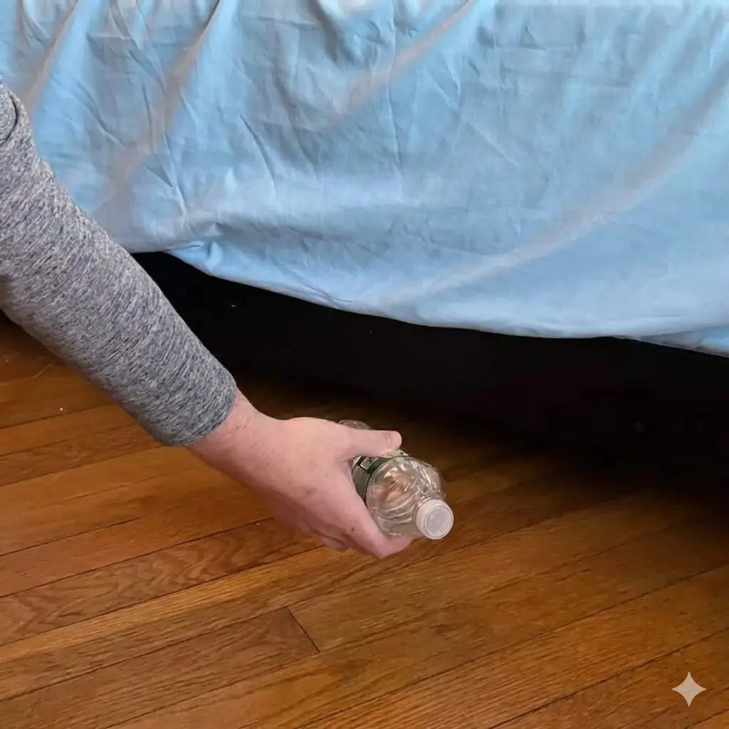 Why Do Smart Travelers Throw a Water Bottle Under the Bed as Soon as They Check Into a Hotel?