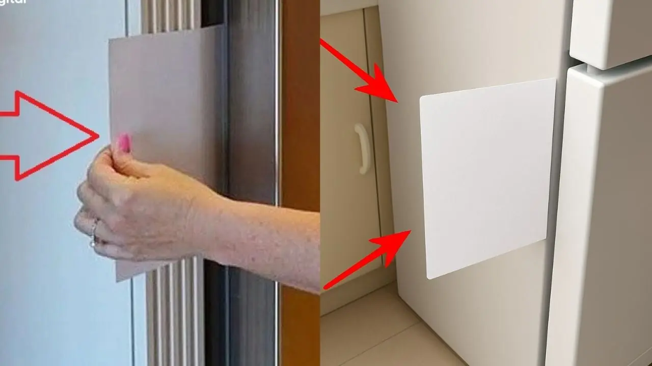 A Simple A4 Paper Trick to Expose the Refrigerator's Biggest Power-Wasting Culprit