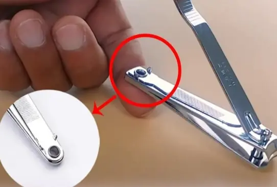 The hidden function of the small hole in a nail clipper