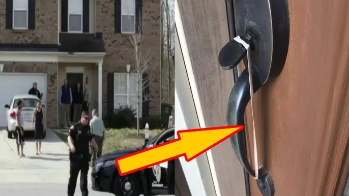 If You Spot a Rubber Band on Your Front Door Handle, Here's Why You Shouldn't Ignore It