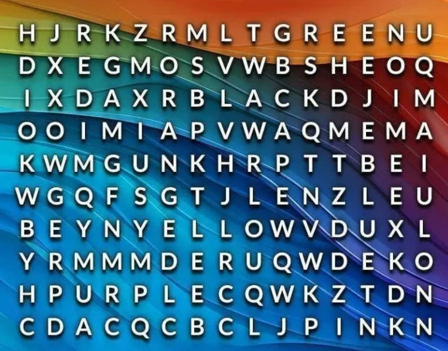 The First Three Colors You See May Reveal How You Intimidate Others