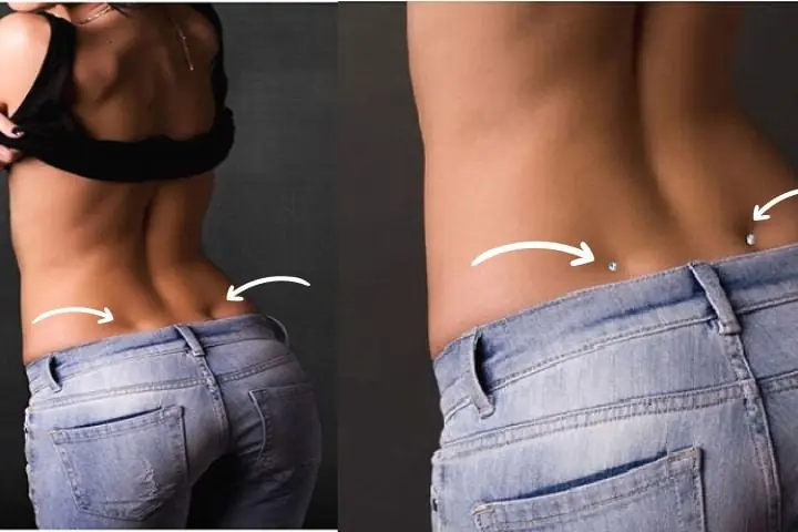 If You Spot These Small Indentations on Your Lower Back, Read This First...