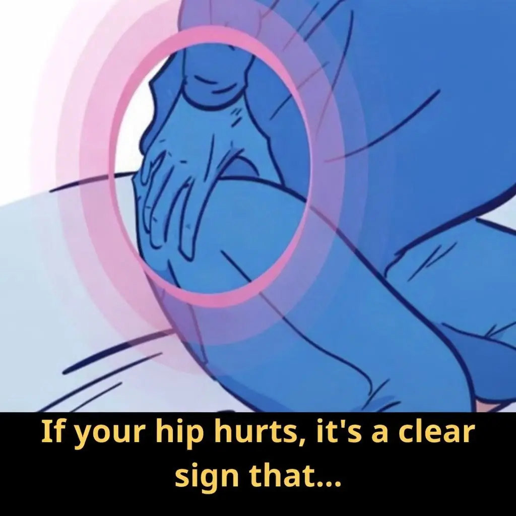 If your hip hurts, it's a clear sign that..