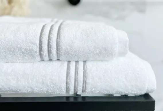 Here's What the Lines on Bath Towels Actually Mean — And Why Most People Never Notice
