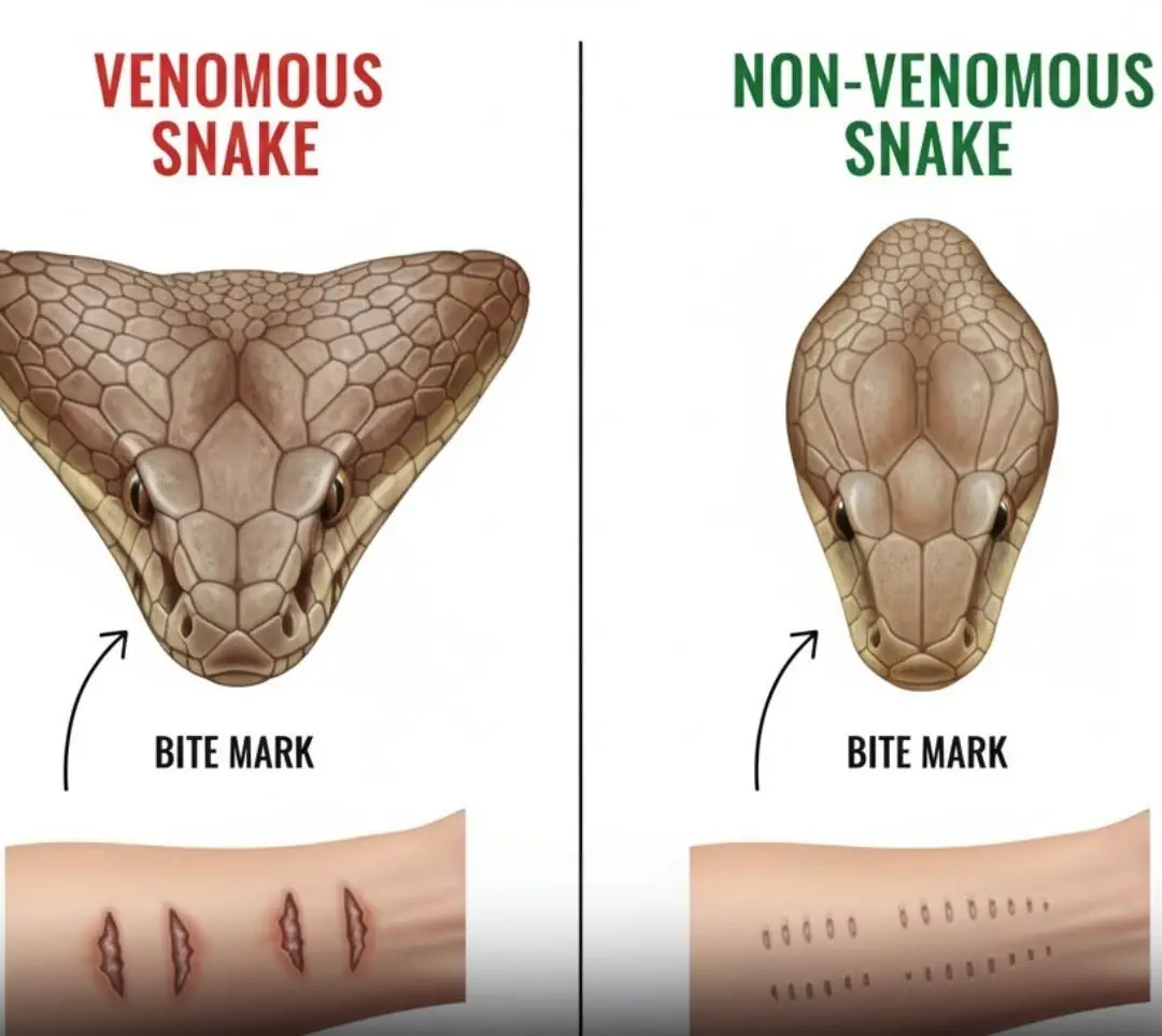 Snake bi.te - don't panic, do the following