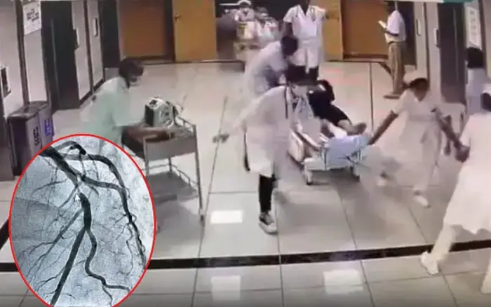 Man Collapses in a Clinic Waiting Room and Stops Breathing for 70 Seconds — Quick Action Saves His Life