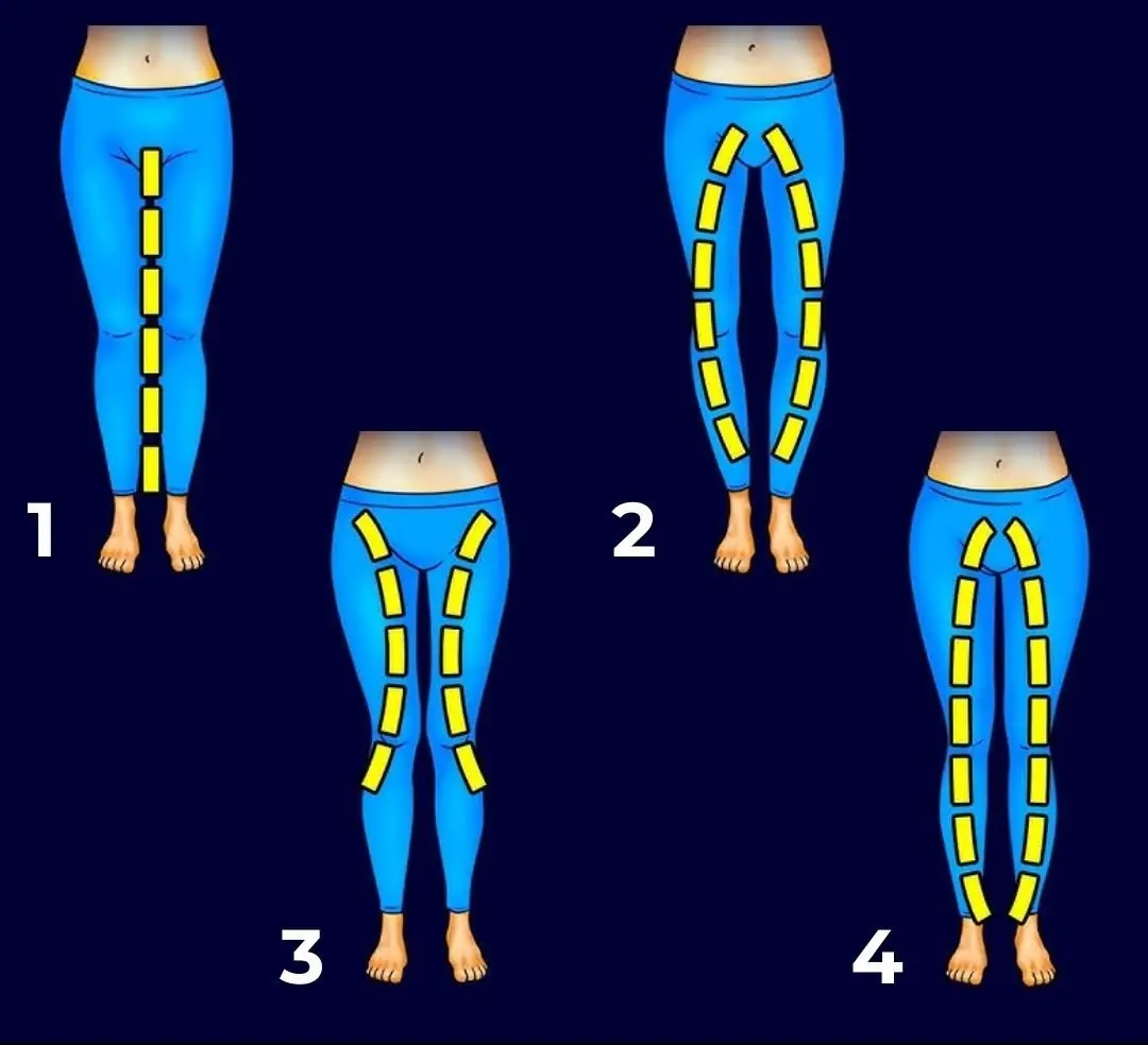 What the shape of your legs might say about your personality?