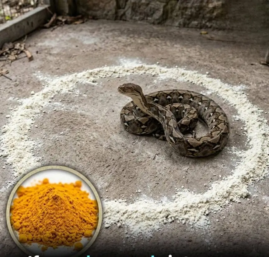 These common substances may help keep snakes away if they enter your house