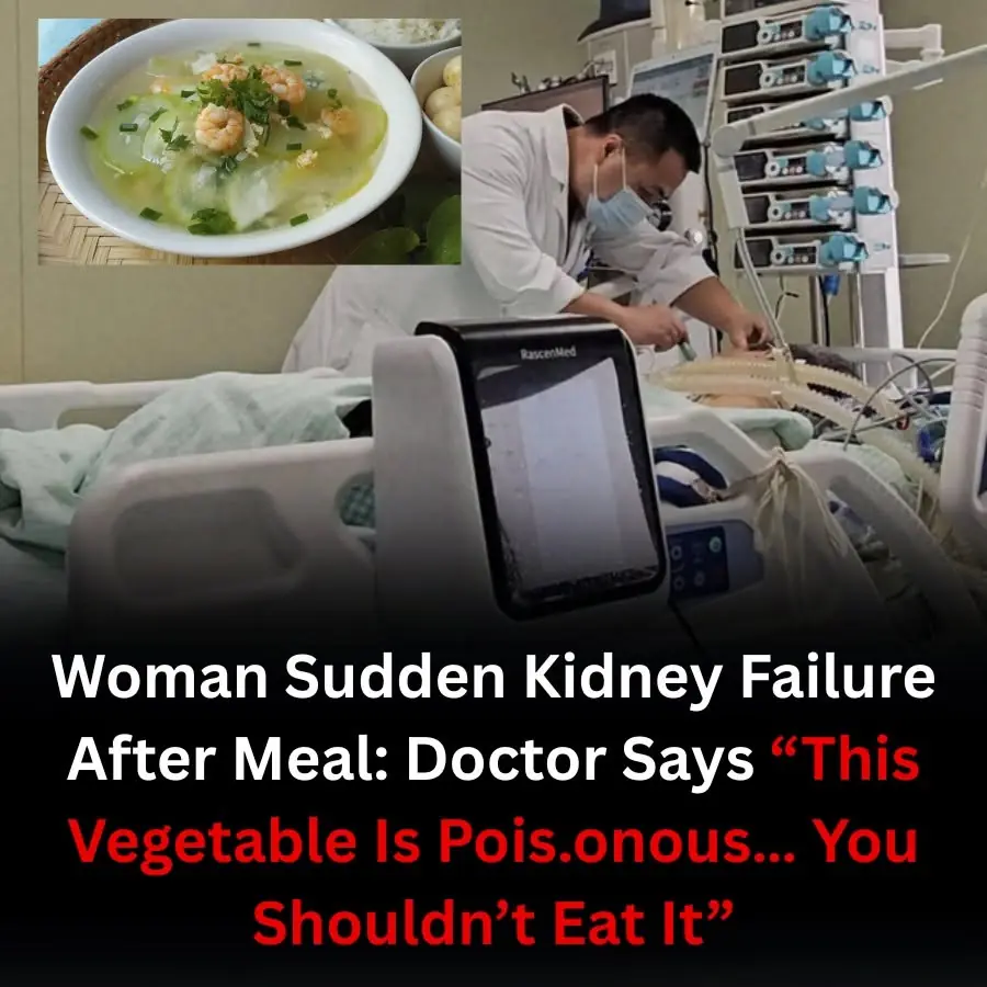 Woman Sudden Kidney Failure After Meal: Doctor Says “This Vegetable Is Pois.onous… You Shouldn’t Eat It”