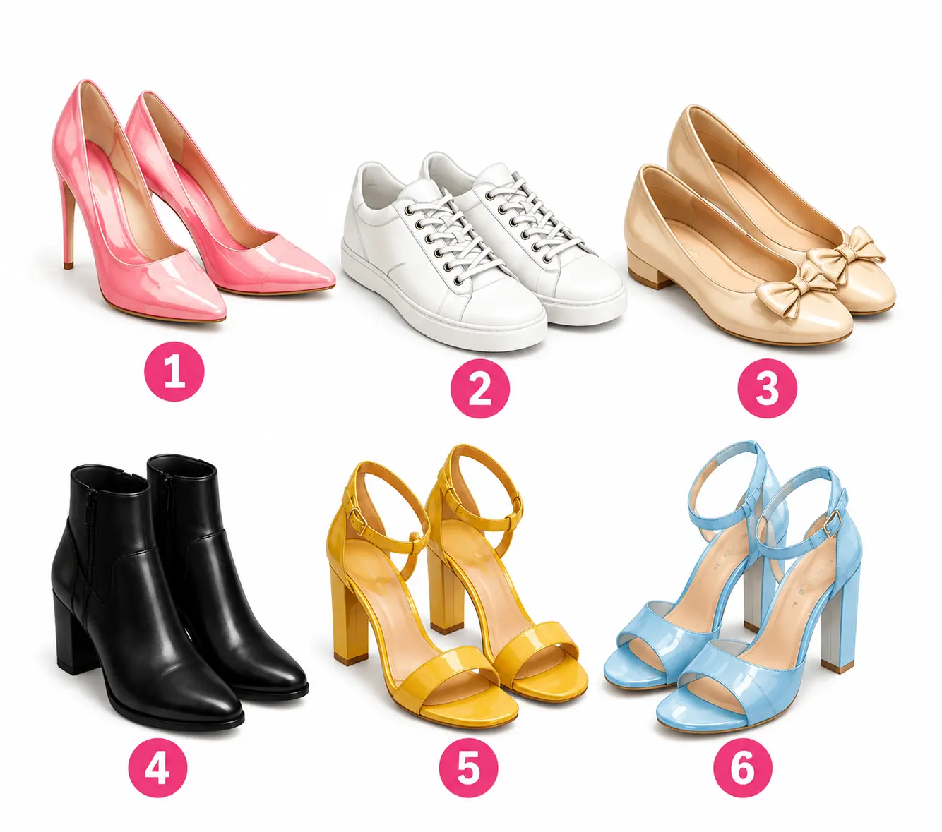Pick Your Favorite Shoe â What Does Your Choice Reveal About Your Personality?