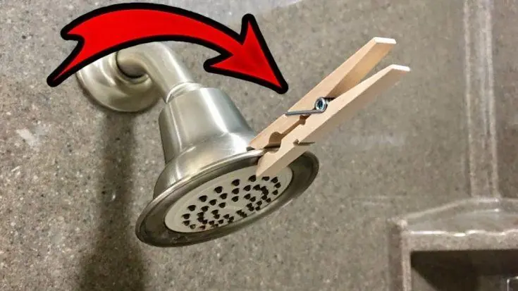 Hang a Clothespin Over Your Shower: Once You Know This, You’ll Always Do It