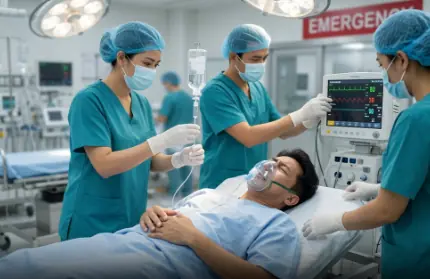 The man had only pain in his scrotum and had to have emergency surgery because of a disease with an extremely high risk of de.ath