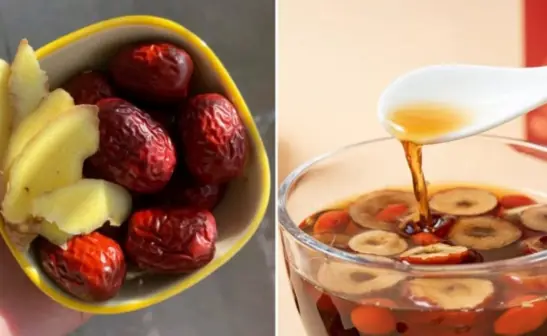 What happens to your body if you regularly drink ginger and red date tea in the morning?