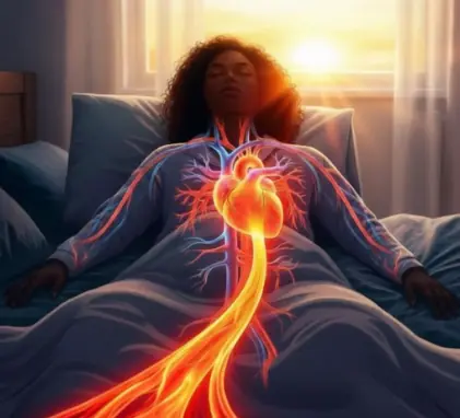 The unexpected connection between morning blood flow and a stronger heart