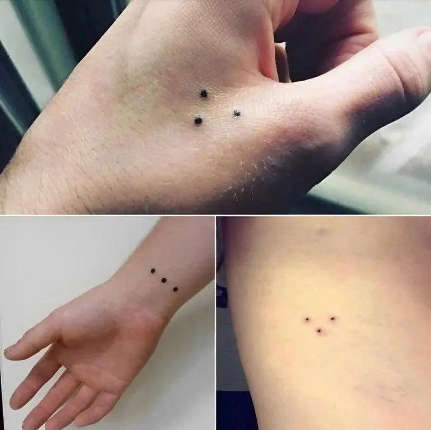 If you see someone with a three-point tattoo, run as far as you can