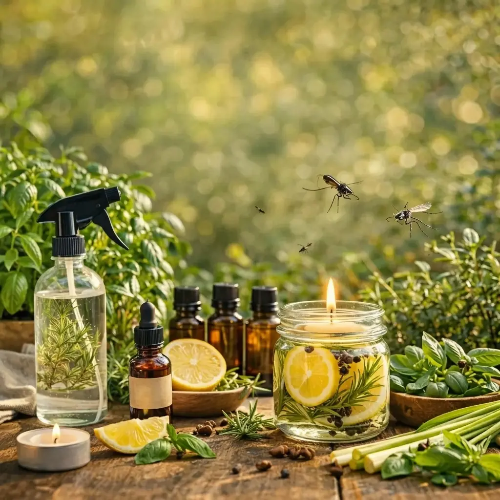 Keep Mosquitoes Away Naturally:  Easy Home Remedies Using Everyday Ingredients