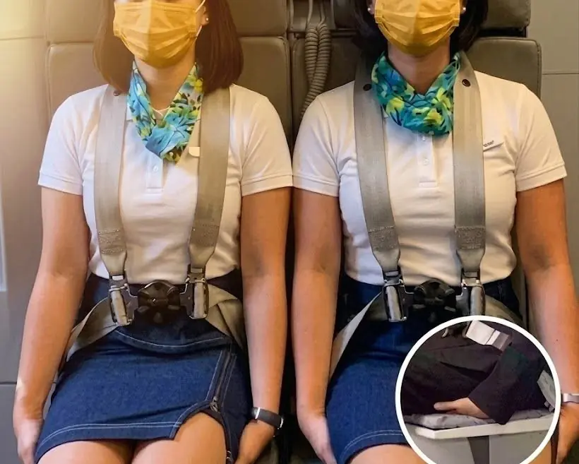 Have You Ever Wondered Why Flight Attendants Sit on Their Hands During Takeoff
