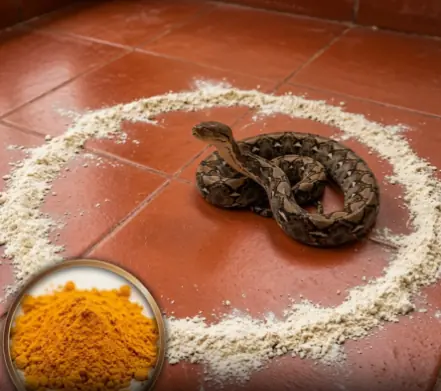 These common substances may help keep snakes away if they enter your house