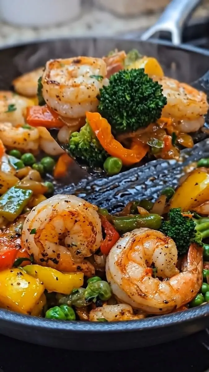 Honey Garlic Shrimp & Broccoli Rice Bowl
