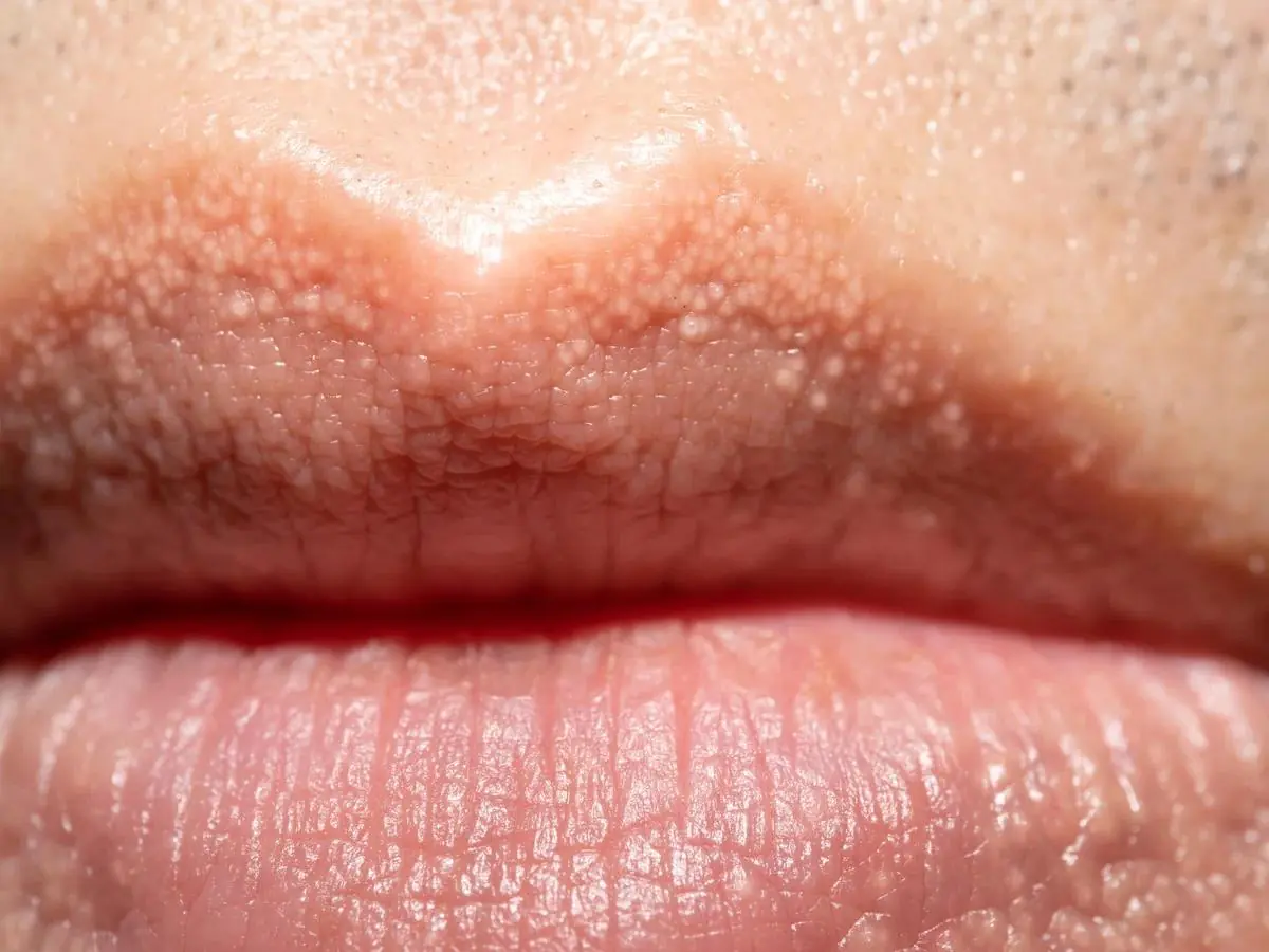 If You Are Getting White Pimples on Your Lips or Intimate Area, Here's What They Could Mean