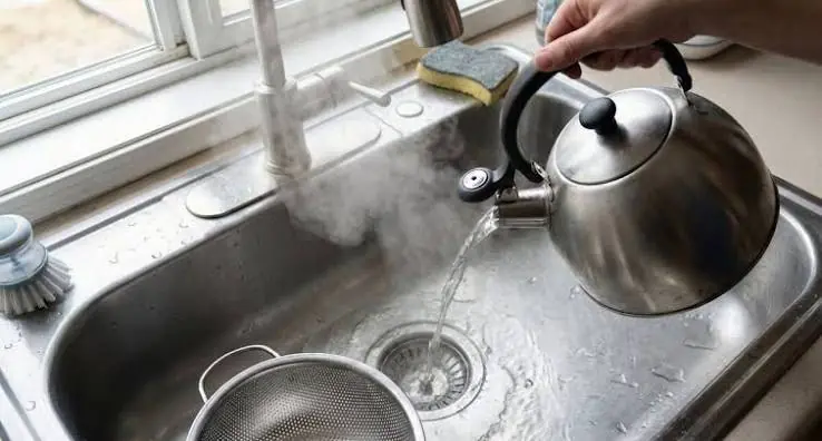 What Happens When You Pour Hot Water Down the Drain Might Surprise You