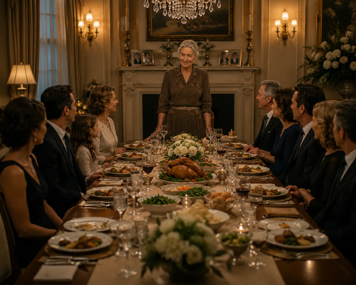 SHE WAS THROWN OUT OF THE FAMILY DINNER FOR BRINGING A CHEAP PIE... TWENTY MINUTES LATER, A LAWYER WALKED IN WITH A LETTER THAT CHANGED EVERYTHING
