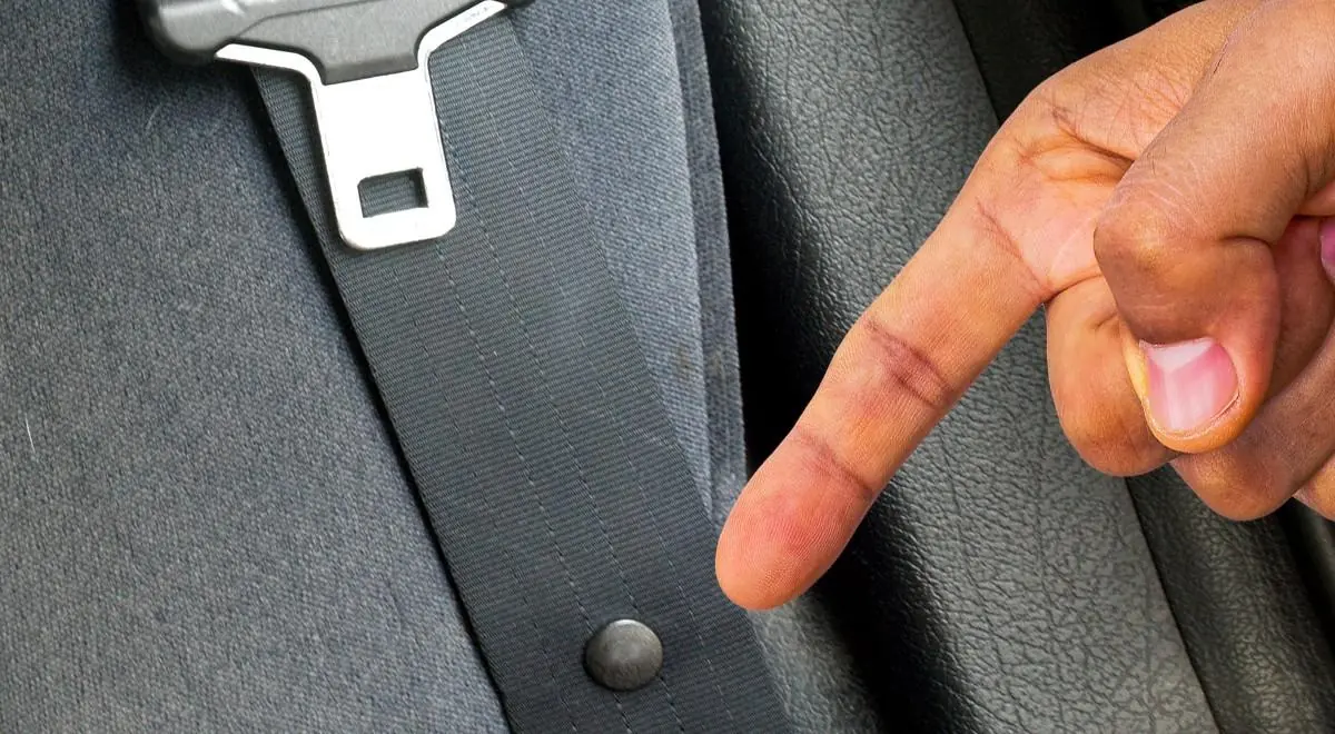 Here's What the Little Button on Your Seat Belt Is Really For