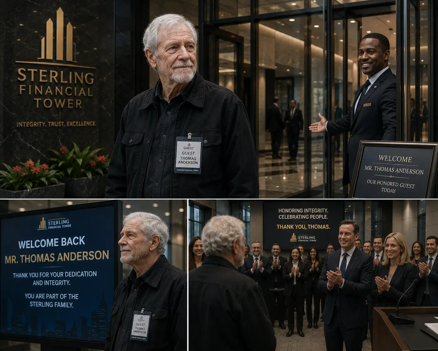 THE CEO FIRED THE QUIET NIGHT SECURITY GUARD FOR SLEEPING ON THE JOB... THE NEXT MORNING, HE DISCOVERED THE GUARD HAD BEEN THE ONLY PERSON WHO TRIED TO STOP A $30 MILLION CORPORATE FRAUD