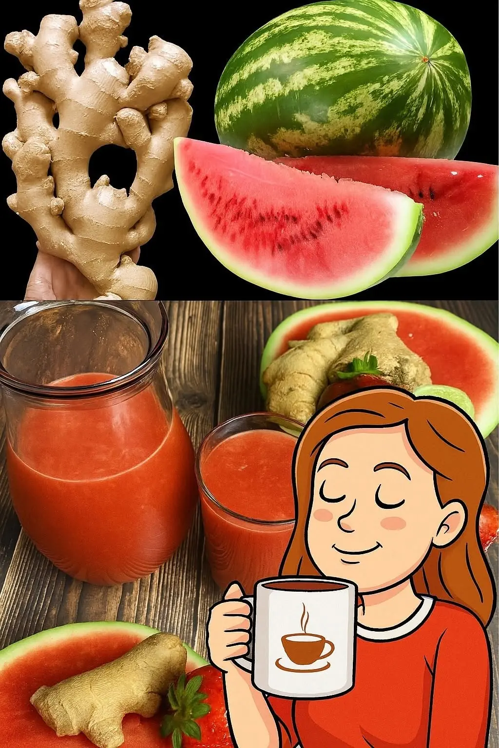 Looking for a Nutrient-Packed Drink? Try This Refreshing Blend of Watermelon, Carrot, Beetroot, and Ginger