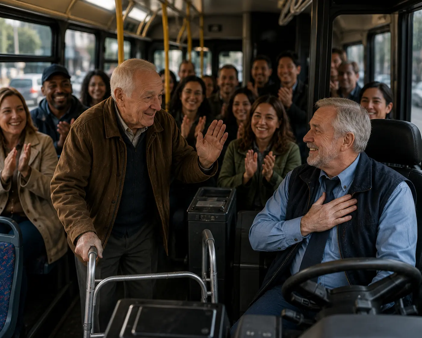 "THE CITY BUS DRIVER WAS SUSPENDED AFTER A CEO ACCUSED HIM OF HUMILIATING A VIP PASSENGER... THREE DAYS LATER, THE BUS'S AUDIO RECORDING EXPOSED WHO HAD REALLY BEEN LYING."