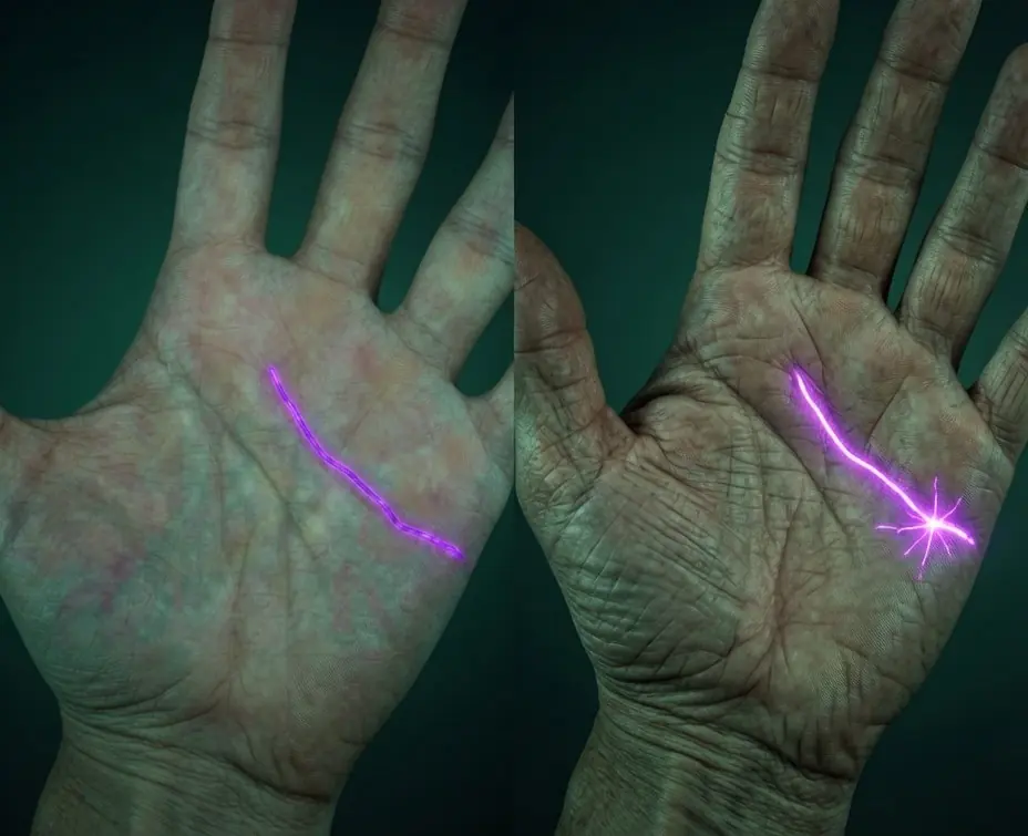 People who have this line on their hand are very special...