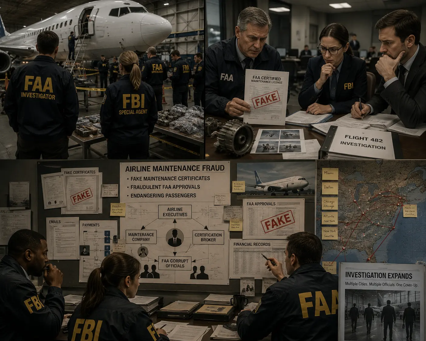 THE AIRLINE HUMILIATED AN ELDERLY MECHANIC AND REMOVED HIM FROM FIRST CLASS BECAUSE OF HIS GREASE-STAINED CLOTHES... FORTY MINUTES LATER, THE ENTIRE AIRPORT WAS SURROUNDED BY FBI AGENTS.