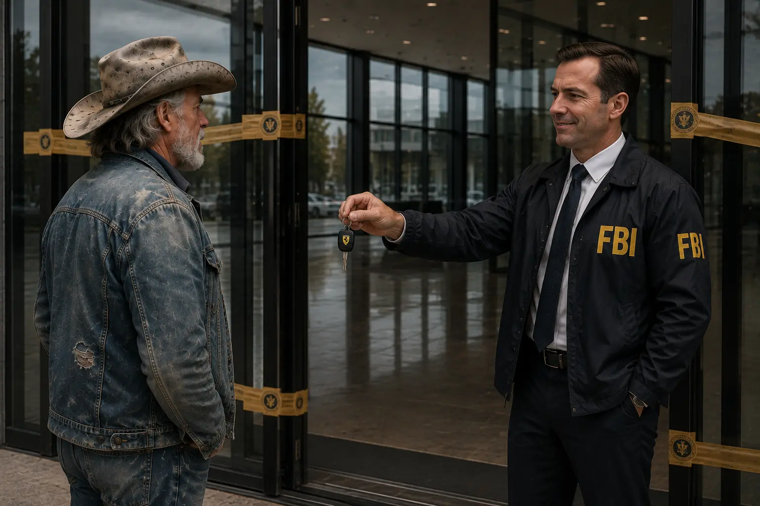 "THE LUXURY CAR DEALERSHIP MOCKED A QUIET FARMER WHO WANTED TO BUY A $280,000 FERRARI... THREE HOURS LATER, FEDERAL AGENTS SEALED THE SHOWROOM AND ARRESTED THE GENERAL MANAGER."