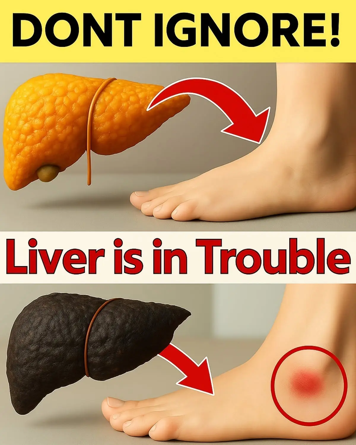 What Your Feet May Be Trying to Tell You About Your Liver?