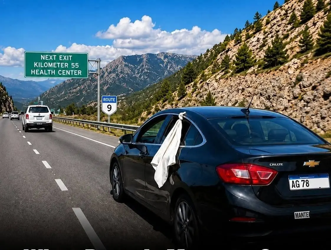 A White Cloth on a Car Window Isn't Random. Here's Why It Matters.