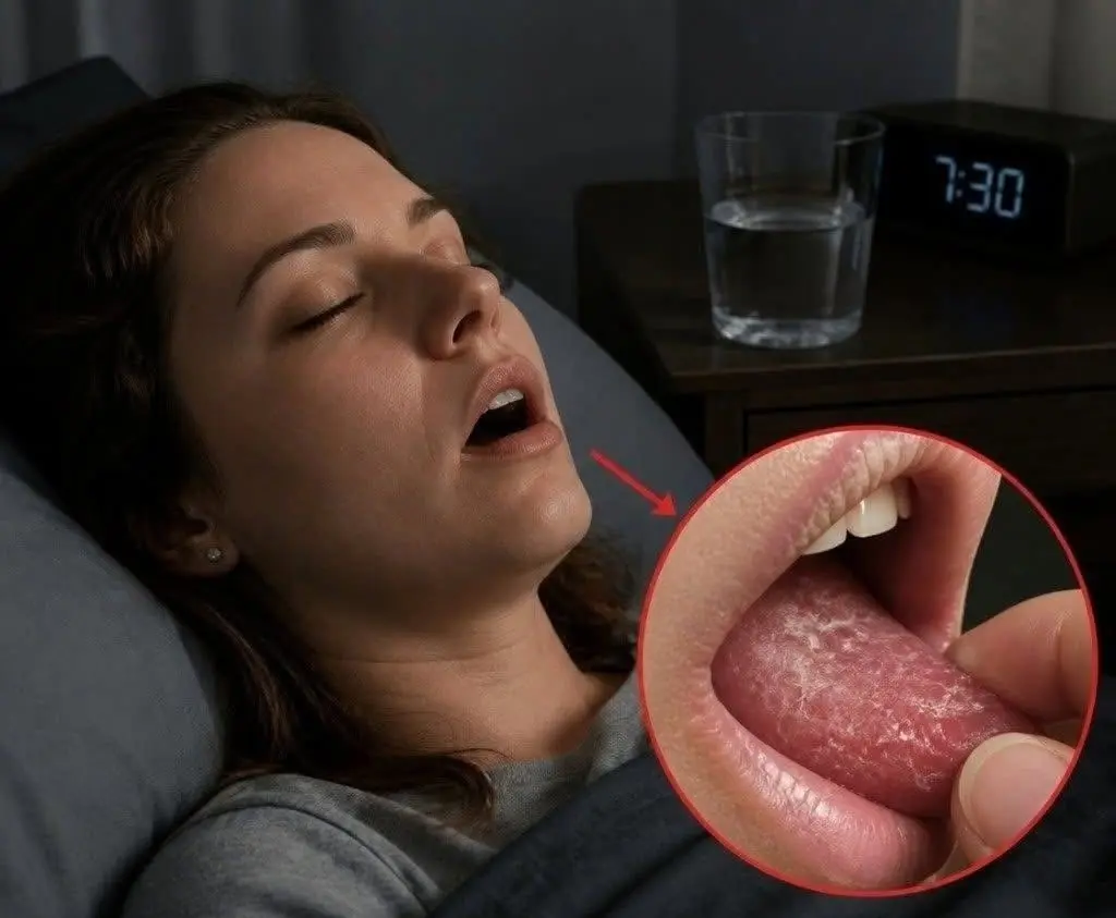 Waking up with dry mouth? Here’s what your body might be telling you