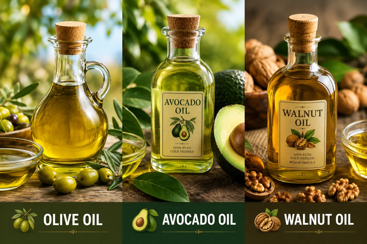 5 Healthy Salad Dressing Oils for Better Heart Health