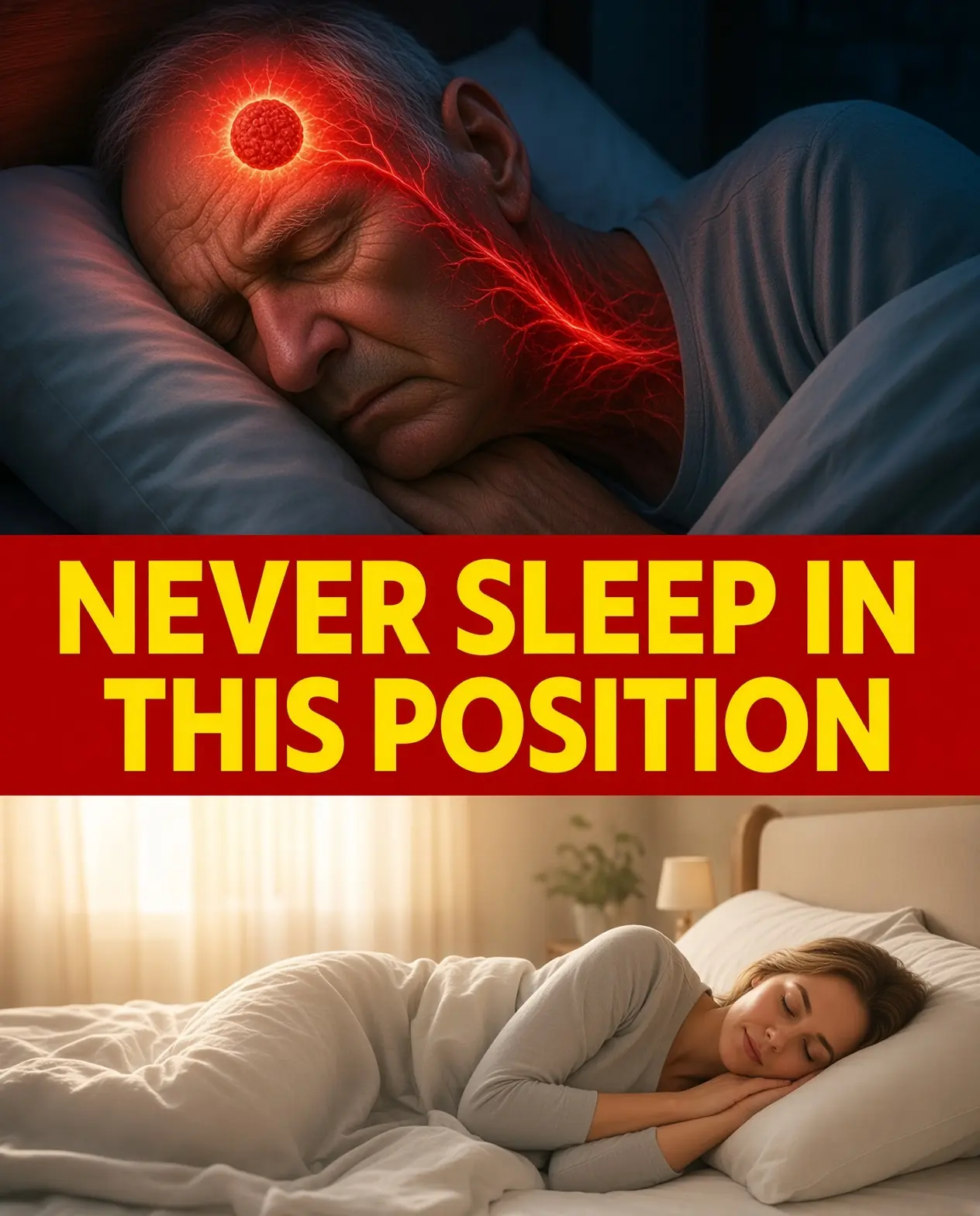 Seniors, take note - this sleeping posture could be linked to higher stroke risk