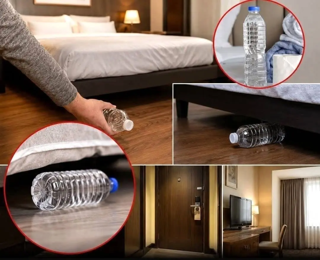 Why Do Smart Travelers Throw a Water Bottle Under the Hotel Bed?