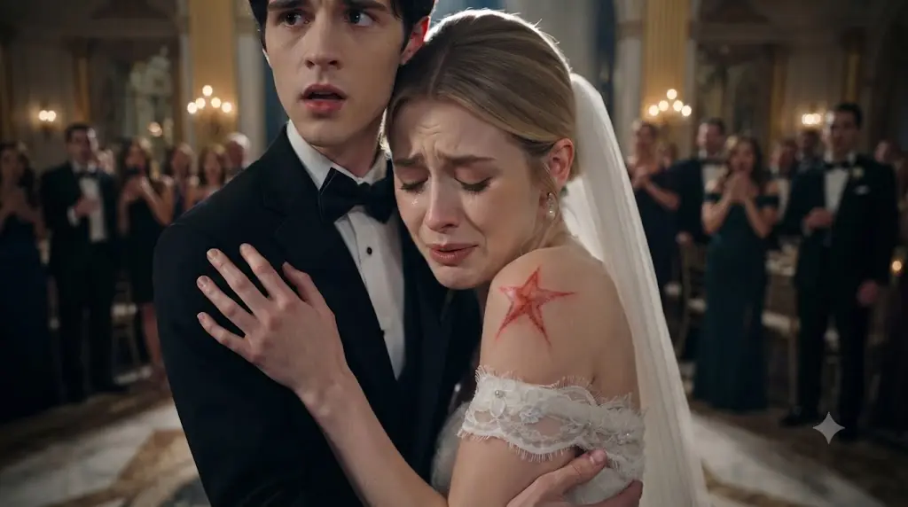 High-Society Wedding Halts in Terror: A Torn Sleeve, a Hidden Scar, and a Shocking Collapse at the Altar