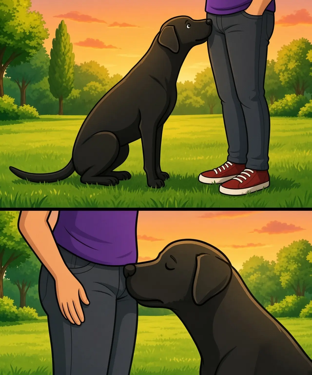 If Your Dog Sniffs Your Private Areas, Don’t Be Embarrassed—Here’s What It Could Mean.