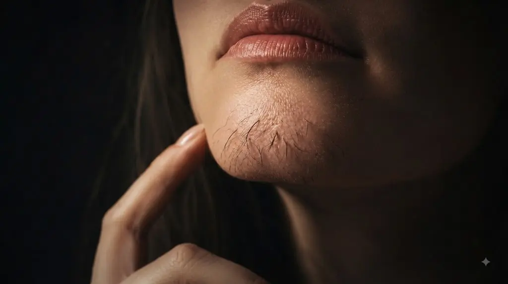 Beyond Aging: What Unwanted Chin Hair Can Reveal About Your Health